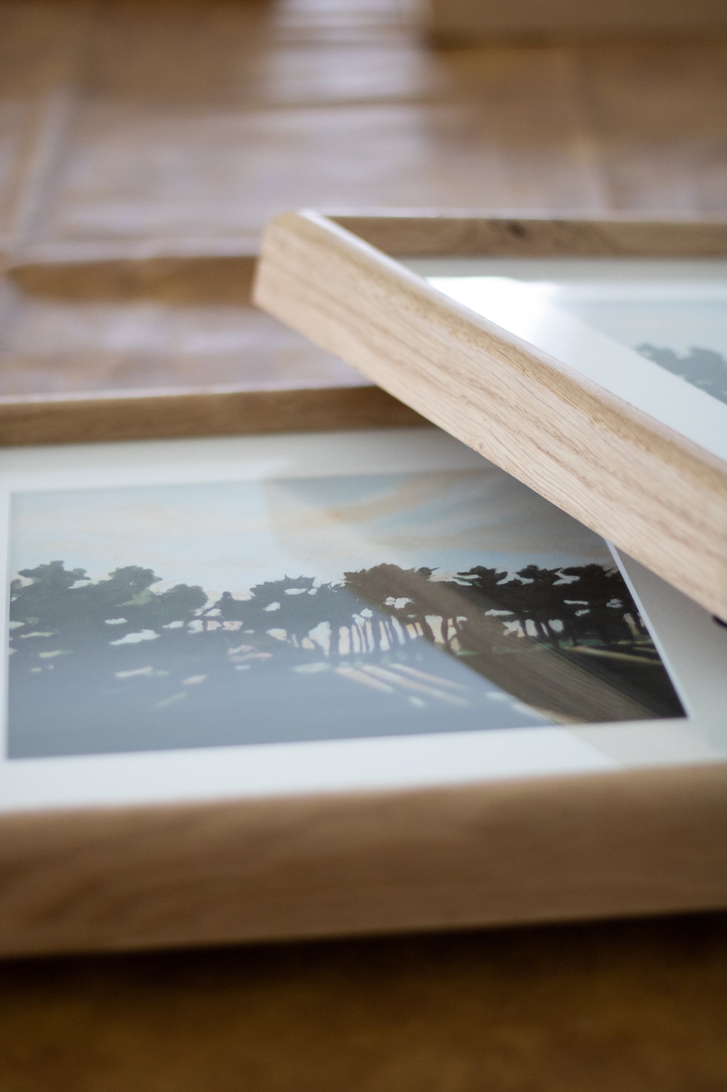 Framed Print of Golden Hour on the Farm.