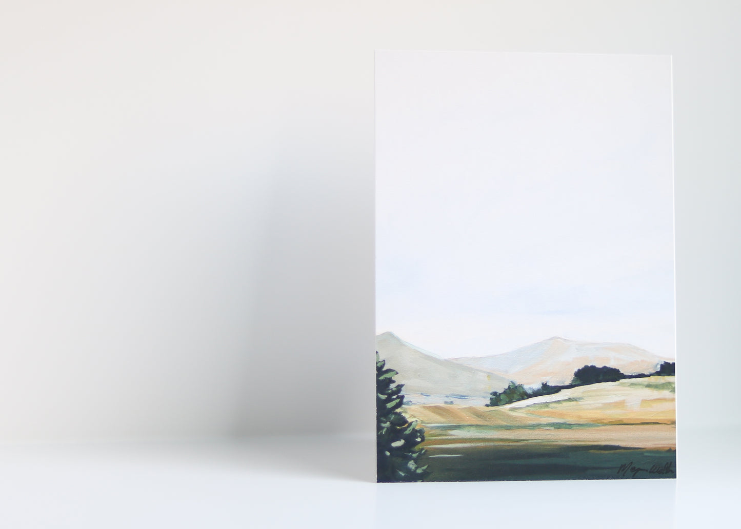 Print of Running through Colorado