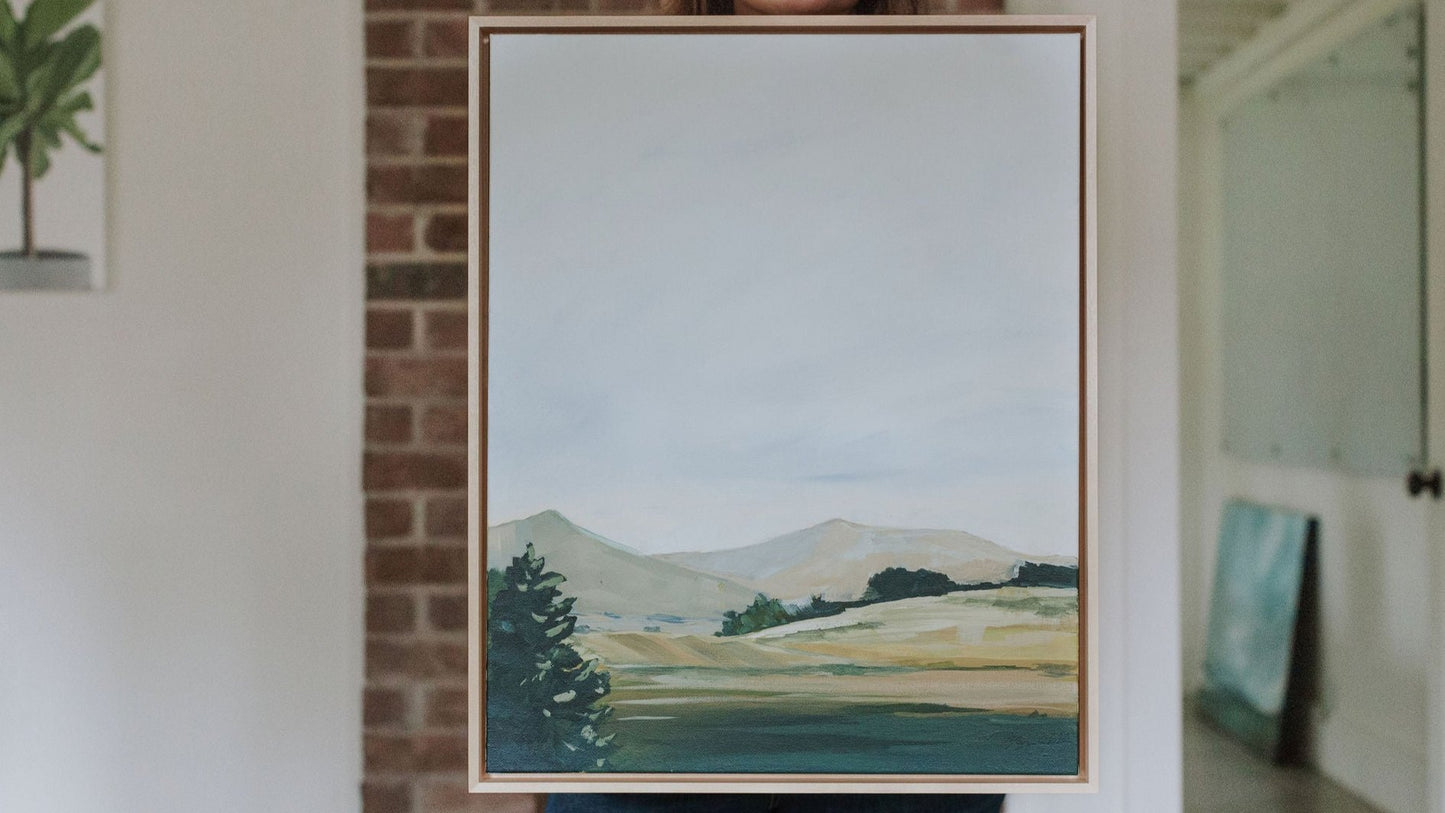 Framed Original: Running through Colorado