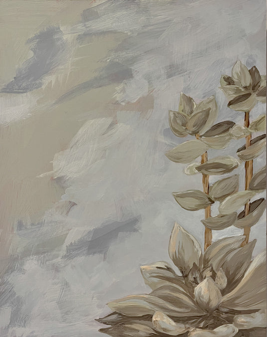 Framed: Abstract Succulents