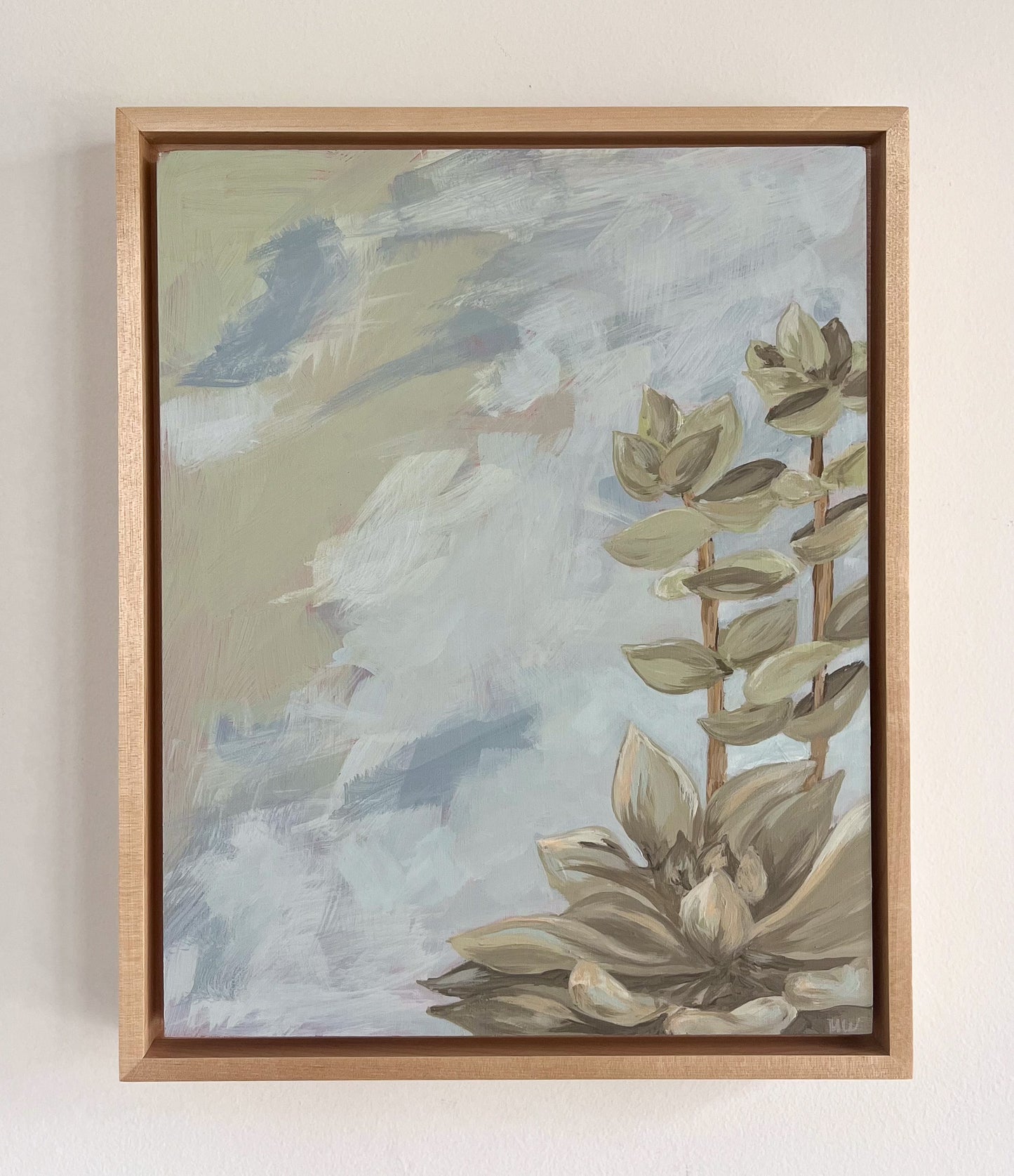 Framed: Abstract Succulents