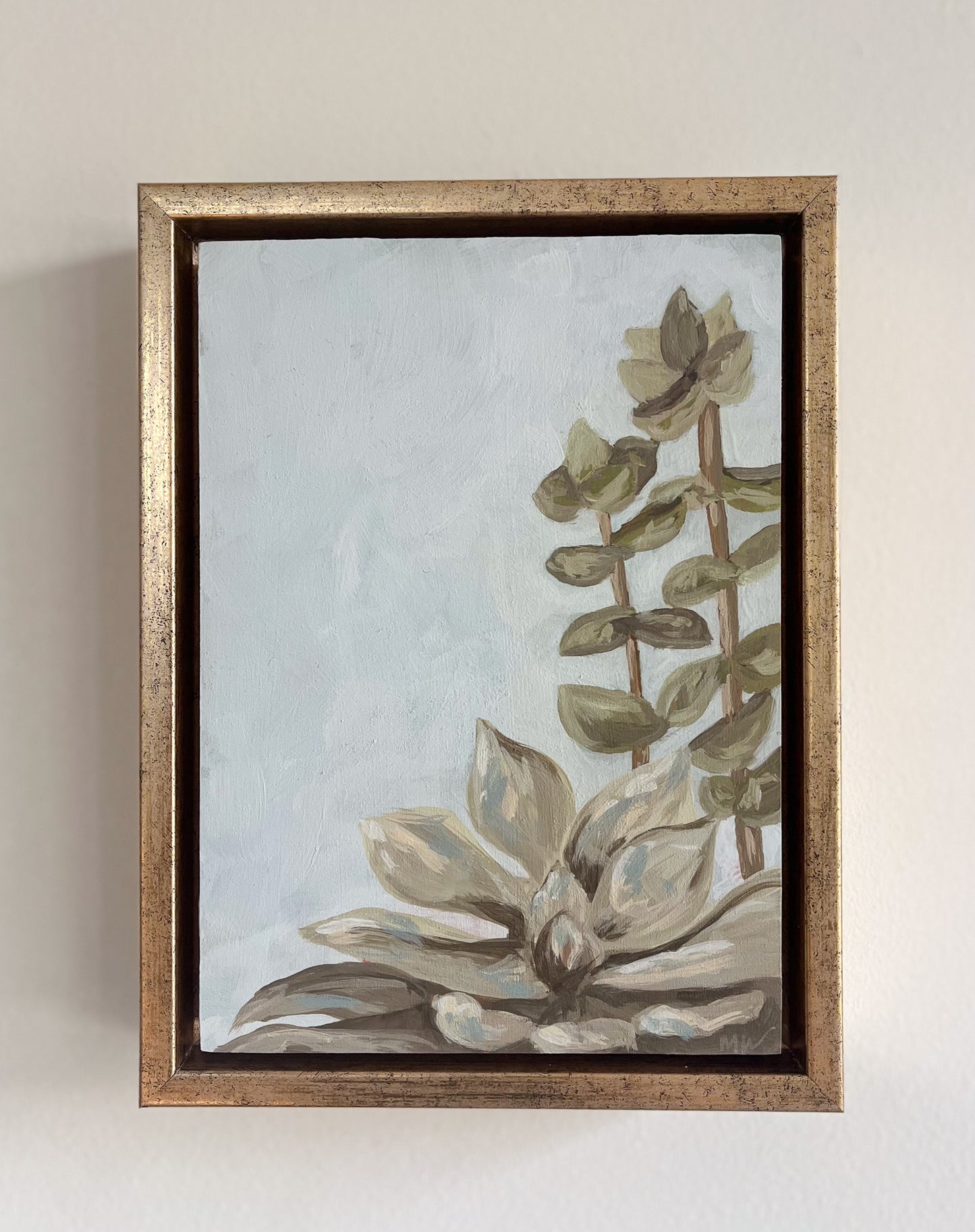 Framed: A Touch of Powder Blue